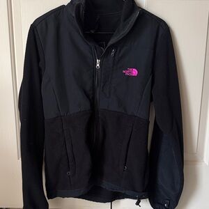 The North Face Women's Black and Pink Ski Jacket
